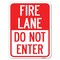 Signmission Fire Lane Do Not Enter Heavy-Gauge Aluminum Rust Proof Parking Sign, 18" x 24", A-1824-23986 A-1824-23986 - alternate 1